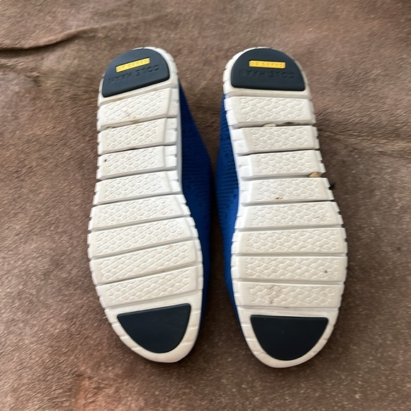 Cole Haan 4.ZERØGRAND Stitchlite Oxfords Comfort Knit Limoges Marine Blue - Picture 9 of 10